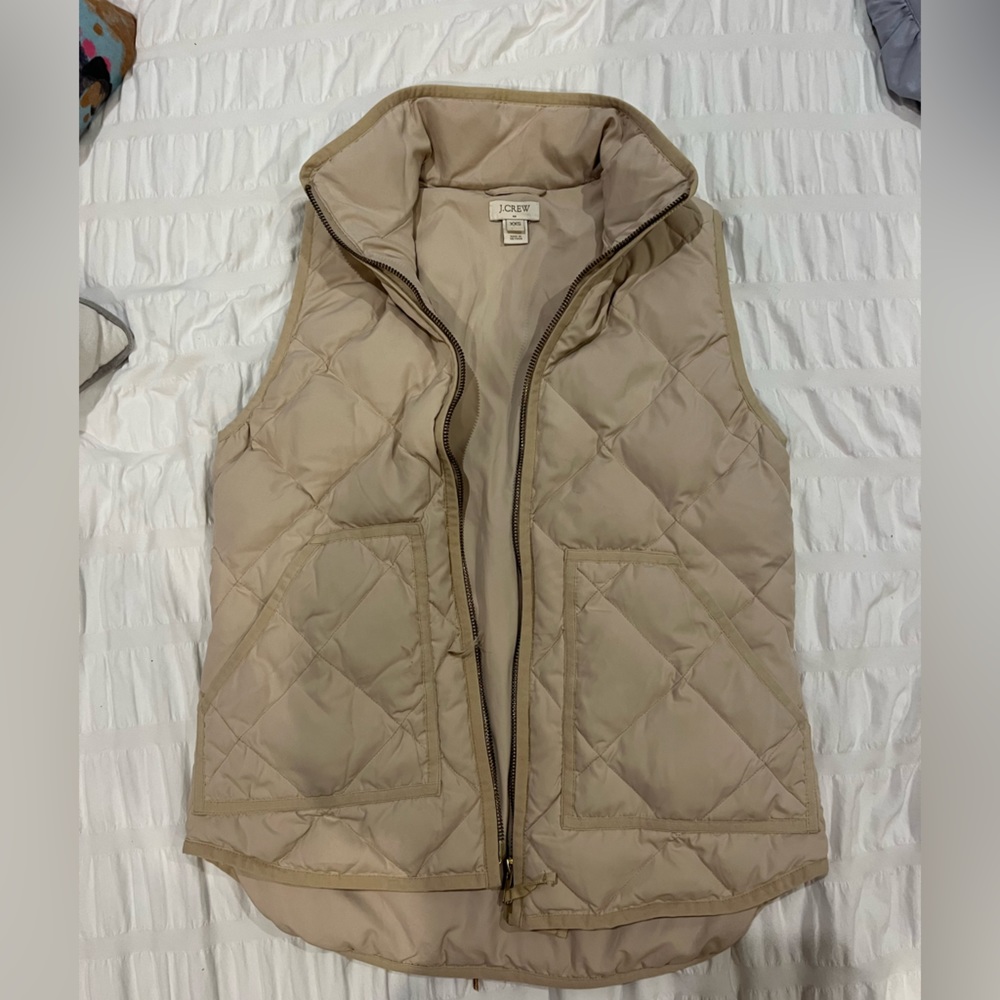 JCREW QUILTED VEST
